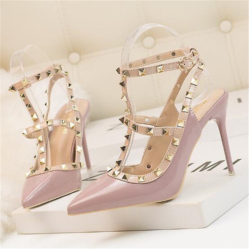 Sexy Roman fashion stiletto heels