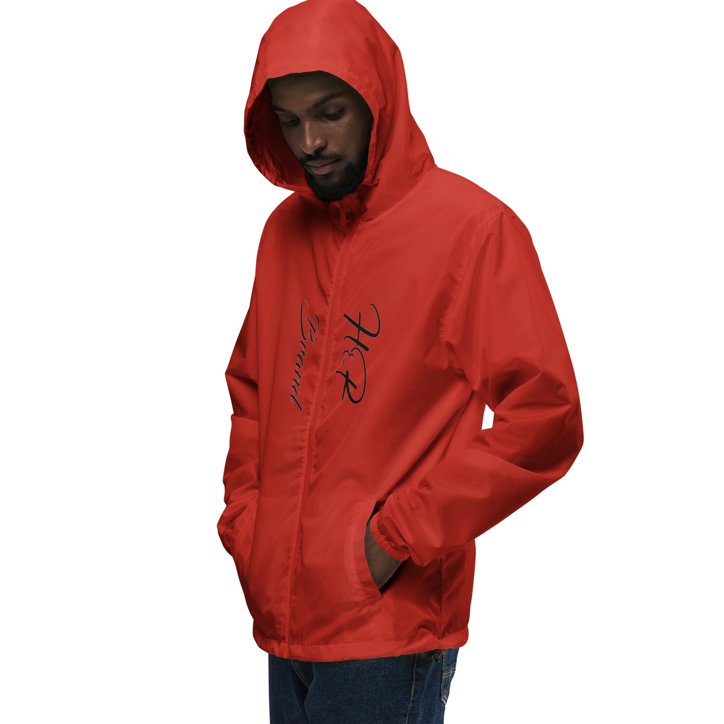 Unisex lightweight zip up windbreaker